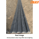 STC Innovative WPC Square Fluted Wall Panel Slate Charcoal WPS37 - Image 6