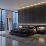 STC Innovative WPC Small Square Fluted Wall Panel Slate Charcoal WPQ004 - Image 2