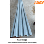 STC Innovative WPC Square Fluted Wall Panel Frost Blue WPS41 - Image 5