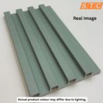 STC Innovative WPC Square Fluted Wall Panel Muted Moss WPS42 - Image 3