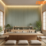 STC Innovative WPC Square Fluted Wall Panel Muted Moss WPS42 - Image 2