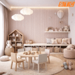 STC Innovative WPC Square Fluted Wall Panel Soft Blush WPS44 - Image 7