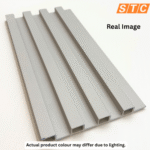 STC Innovative WPC Square Fluted Wall Panel Latte Beige WPS45 - Image 3