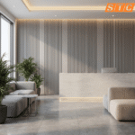 STC Innovative WPC Square Fluted Wall Panel Smoky Taupe WPS46 - Image 2