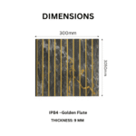 STC Groove PVC Panel Golden Flute IPB4 - Image 3