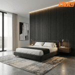 STC Innovative WPC Square Fluted Wall Panel Moon Grey WPS48 - Image 2