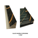 STC Premium Groove PVC Panel Top Corner Profile IPB - Image 4