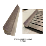 STC Premium Groove PVC Panel Top Corner Profile IPB - Image 9