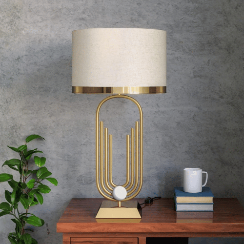 Antique Gold Table Lamp