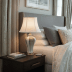 Modern Copper Ceramic Table Lamp - Image 5