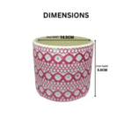 CERAMIC PLANTER DECORATIVE DESK AND TABLE CERAMIC FLOWER POT CP21-CP23 - Image 2