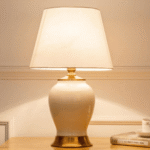 Luxe Elegant White Table Lamp - Image 4