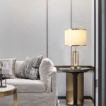 Luxe Golden Hollow Base Table Lamp - Image 5