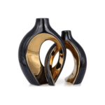 Minimalist Hollow Ceramic Vase Set TAJ008