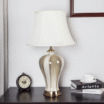Copper Ceramic Table Lamp