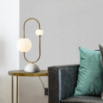 Luxurious Modern Glass Ball Table Lamp - Image 6