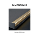 SOLID L Edge Strip 12mm×12mm - Image 2