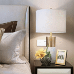 Luxurious Marble Cylinder Table Lamp - Image 8