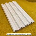 STC Innovative WPC Square Fluted Wall Panel Vanilla Stone WPS34 - Image 3