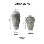 ZAYRO Terra Sand Table Vase Set - Image 2