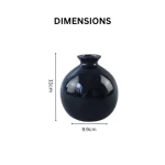ZAYRO Midnight Table Vase - Image 2