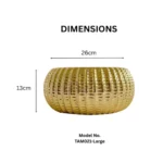 Ribbed Crown Ceramic Bowl - Image 2