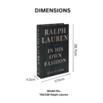 Luxe Fashion Book Accent Heritage Edition Ralph Lauren - Image 3