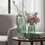 ORIN Olive Tint Table Vase - Image 4