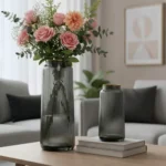 ORIN Mist Grey Table Vase - Image 6