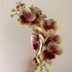 3D Printed Artificial Green Orchid Flower Stem  - Image 5
