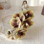 3D Printed Artificial Green Orchid Flower Stem  - Image 3