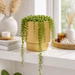 Gold Vertex Ceramic Vase - Image 5