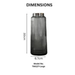 ORIN Mist Grey Table Vase - Image 3