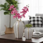 Ivory Spine Ceramic Vase - Image 4