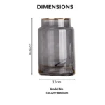 ORIN Blue Grey Table Vase - Image 4