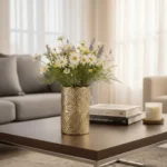 Gold Perfora Ceramic Vase - Image 6