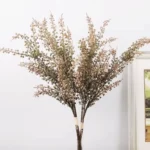 Artificial Heather Spray Dusty Mauve 