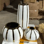 LUXORA Golden Crest Table Vase Set - Image 5