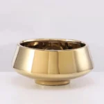 Gold Bevel Ceramic Vase - Image 5