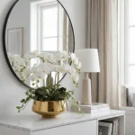 Gold Bevel Ceramic Vase - Image 3