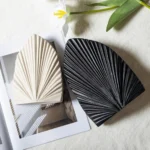 Fan Form Ceramic Vase Set - Image 6