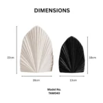 Panel Form Ceramic Vase Set - Image 2