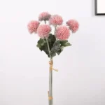 Bouquet Rose Pompon Floral Bunch 