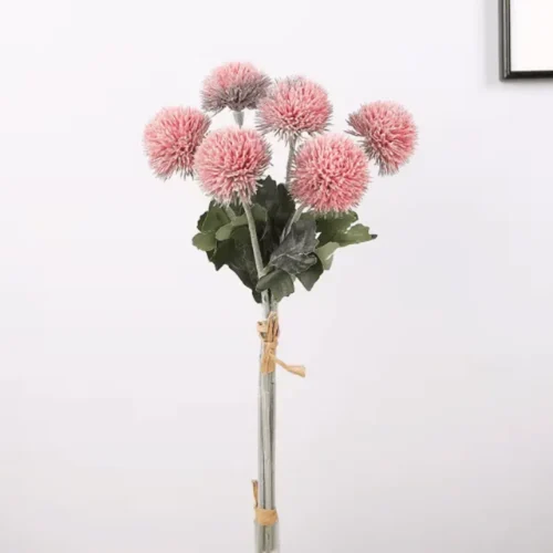 Bouquet Rose Pompon Floral Bunch 