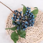 Artificial Berry Stem Blue