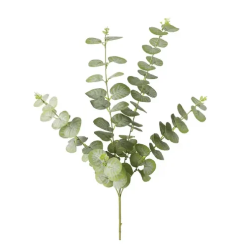 Artificial Eucalyptus Leaf Spray Green
