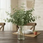Artificial Eucalyptus Leaf Spray Green - Image 3