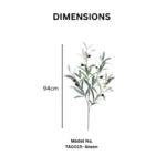 Artificial Olive Leaf Spray  - Image 2