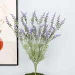 Artificial Lavender Spray