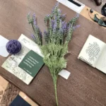 Artificial Lavender Spray - Image 3